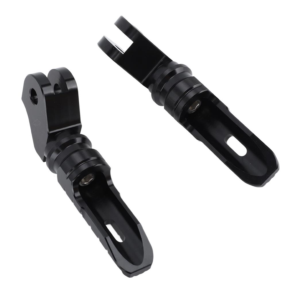 Motorcycle Front Foot Pegs Short Handle Anti Slip Aluminum Alloy Sturdy High Strength Footrest Pegs Pedals For T100