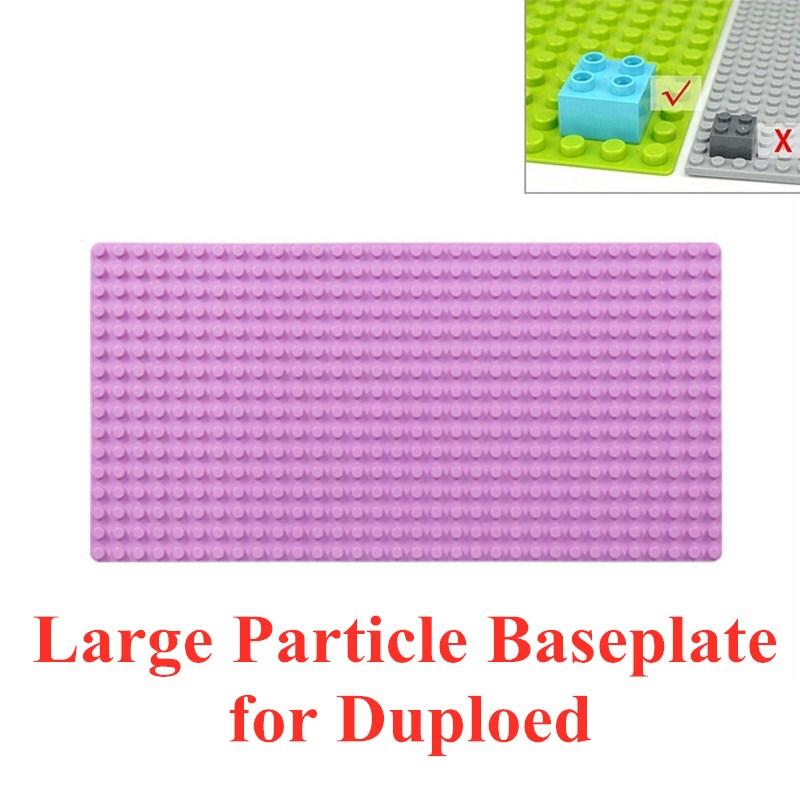 16*32 Dots Spacious Particle Constructing Blocks Base Plate Children's DO-IT-YOURSELF Learning-Focused Assembled Toys Baseplate Building Wall