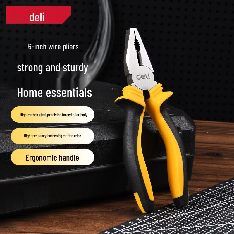 Deli 6-inch Labor-Saving German Wire Pliers