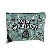 Polyester Cosmetic Bag Durable Compact & Portable Travel Pouch Double-Sided Print Secure Zipper Closure Makeup Bag Halloween