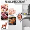 VEVOR Meat Grinder, 22 Lbs/Min Capacity Electric Meat Grinders W/ Blade, Grinding Plate, Sausage Maker