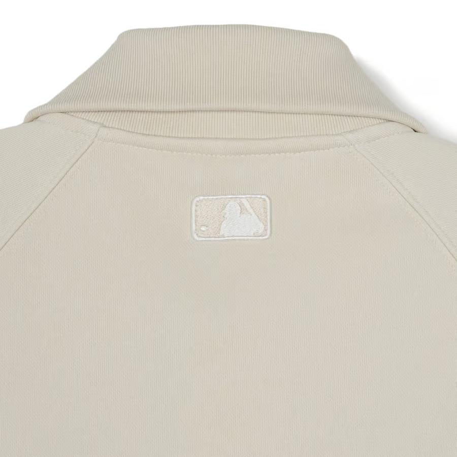 New MLB Basic Collection Boston Red Sox Sweatshirt Women's Dark Cream 3FMTB0344-43CRD