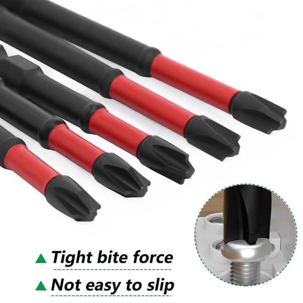 Electrician Screwdriver Bits Hex Shank Screwdriver Bits 1/4" Hex Shank Multi-Tip Screwdriver Set for Professional Repairs