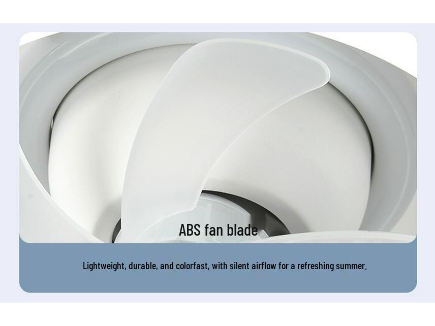 360° RGB Rotating Fan Light with Remote, E27 Base, Stepless Dimming, Three-Color Control