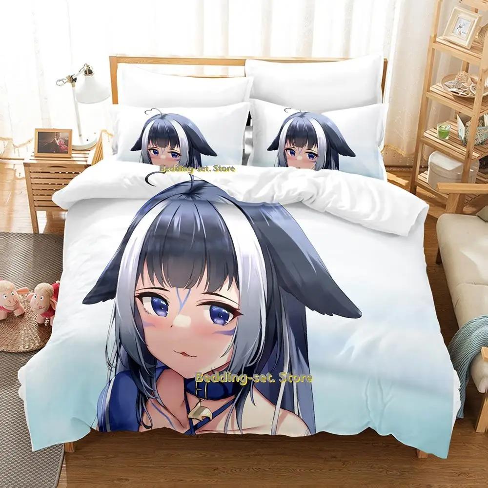 Kawaii Shylily Bedding Set Single Twin Full Queen King Size Bed Set Adult Kid Bedroom Duvetcover Sets Anime New