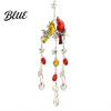 Housewarming Gift for Her Cardinals Faux Crystals Suncatcher Hanging Sun Catcher Windows Bird Wind Sparkling Window Pendant Chimes with Chain Prism