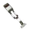 UECAJY (Small Shop) 18mm, 20mm, 22mm Solid 316L Stainless Steel Watch Band Buckle Fits Seiko Folding Double Push-Button Metal Clasp Watch Accessories
