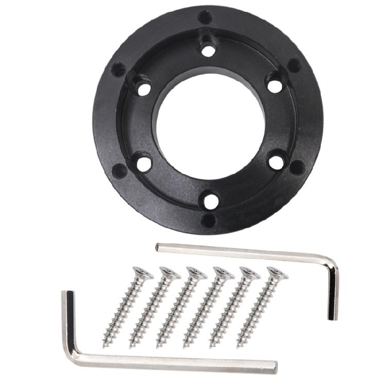 70mm Steering Wheel Adapter Plate Game Modification Part for G29 G920 G923 Steering Wheel Adapter Spacer with Screws
