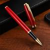 Black Gender-Neutral Pen, Business Gift Pen, Metal Signature Pen, Meeting Advertising Pen, Orb Pen, Fountain Pen