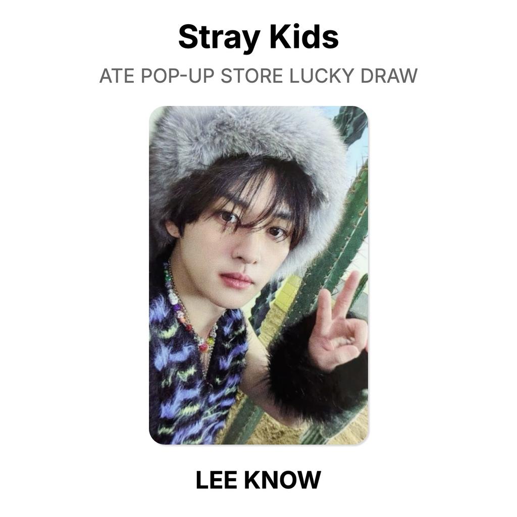 Stray Kids ATE POP-UP STORE LUCKY DRAW Official Photocard
