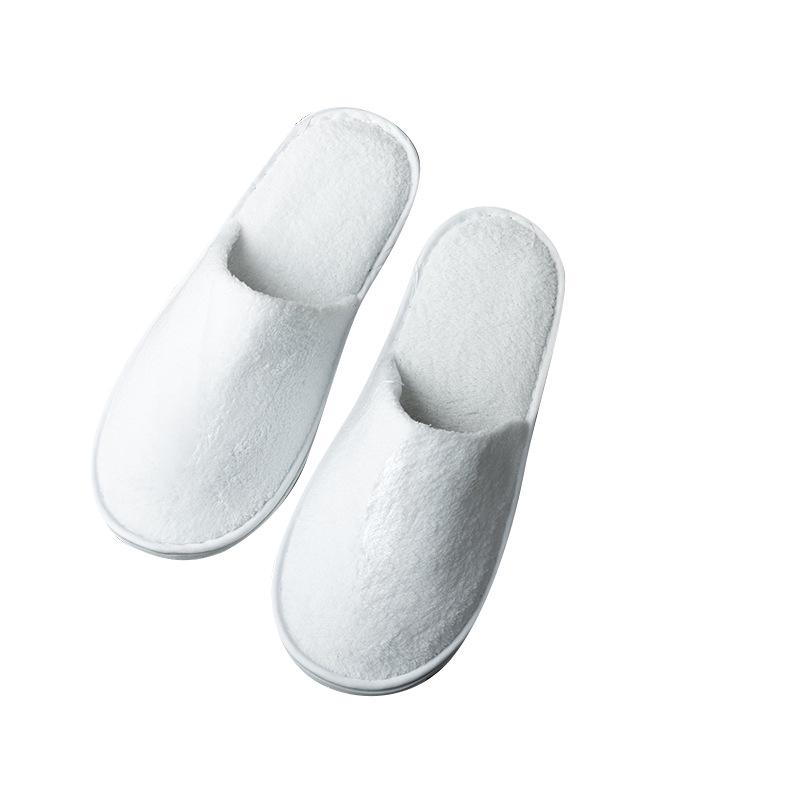 Star Hotel Bed & Breakfast Non-Slip Disposable Slippers - Customizable Logo