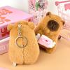 Capybara Cupid Plush Stuffed Toy Animal Doll Couple Keychain Birthday Gifts