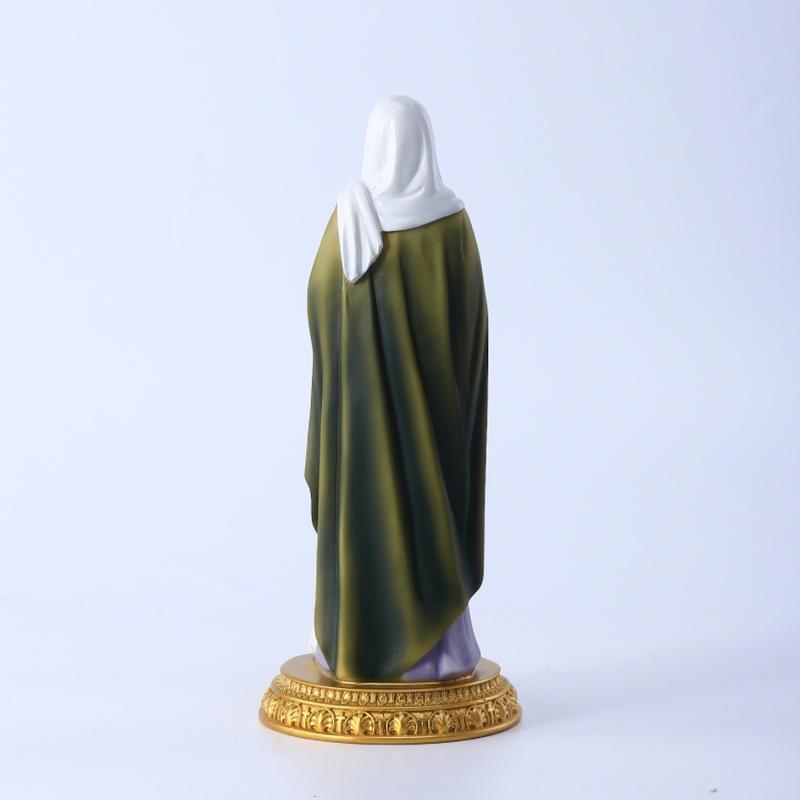 8 Zoll Heilige Anna mit Maria Religiöse Renaissance Figur Statue Wohndekoration Christliche Heilige Statue