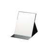 Horiuchi Mirror Industry Hyper View Folding Mirror L clear and portable makeup Made in [Water-repellent] (Black) - Stain-resistant, frameless, wide,
