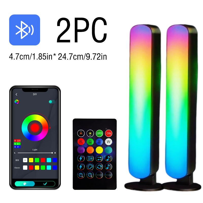 RGB color atmosphere light Bluetooth connection USB power supply Christmas decoration desktop RGB infrared remote control