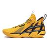 Li Ning Fan Wu 4 Bounce Technology Lightweight Resilience Stable Support Shock Absorption Wear-Resistant Breathable Mid-Top Basketball Shoes ABFU015-7