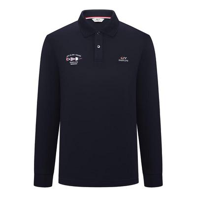 Goldlion Men's Long Sleeve Cotton Polo Shirt
