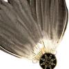 Chinese Zhuge Liang Feather Fan, Feather Handheld Fan Decor, Decorative Versatile Men Portable Chinese Summer Fan for Dance