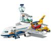 Byflyplass Fly Modell Byggeklosser Pedagogiske Fly Byggeklosser 60262 Pedagogisk Leker for Barn Gave