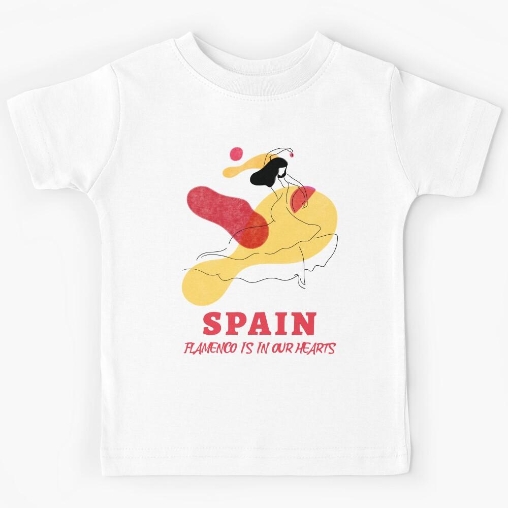 Flamenco is in Our Hearts - Spain Kids T-Shirt 130