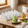 Heat-Resistant 3D Pear Silicone Mold 15 Cavity French Dessert Molds Pastry Utensil