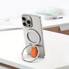Metal Magnetic Silicone Suction Rotating 360°Folding Ring Phone Holder Alloy Portable Universal Desktop Creative Ring Holder