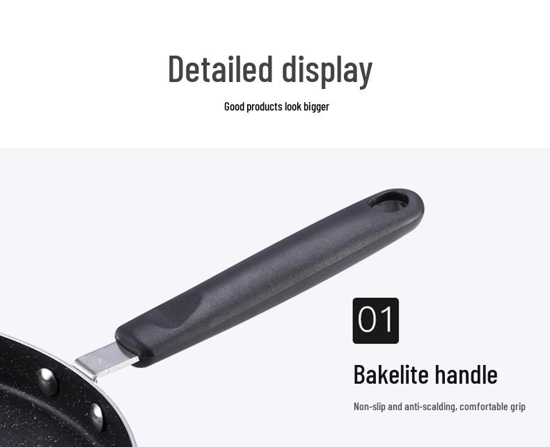 Maifan Stone Non-Stick Four-Hole Breakfast Pan