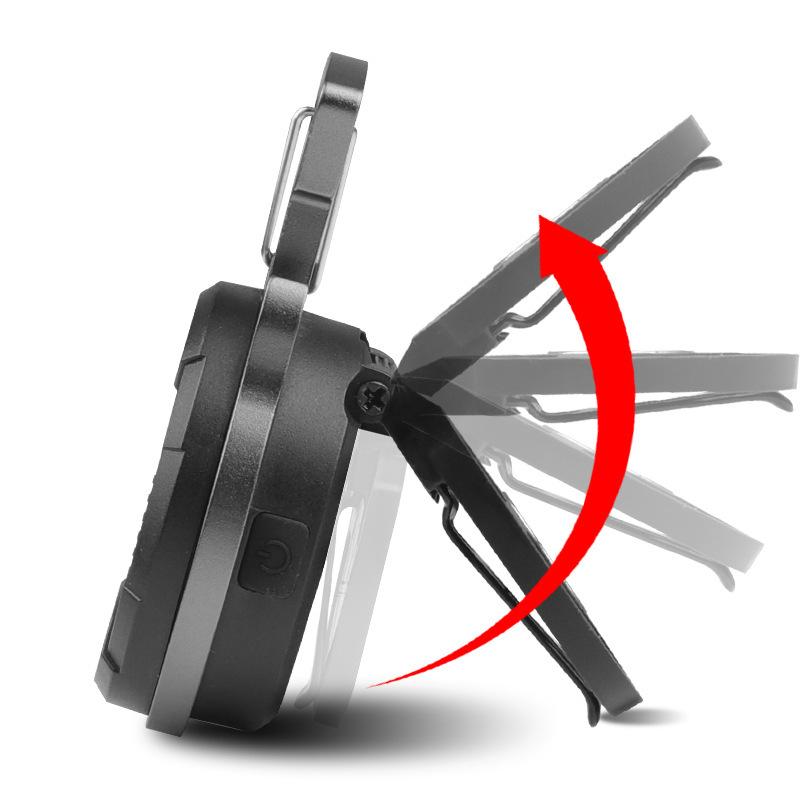 Cross-border Wholesale Multi-function Key Chain Flashlight Led Portable Small Mini Cob Work Lamp