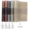 Placemats for Dining Table PVC Bamboo Pattern Table Mats Multiple Colors Non-Slip Heat Resistant Washable Easy to Clean
