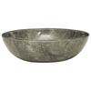 Grey Washbasin Ø40x12 Cm Marble