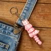 Keychain Mini Cat Key Chain Soft 3D Printed Stress Reliever Compact Size Clip-On Bag