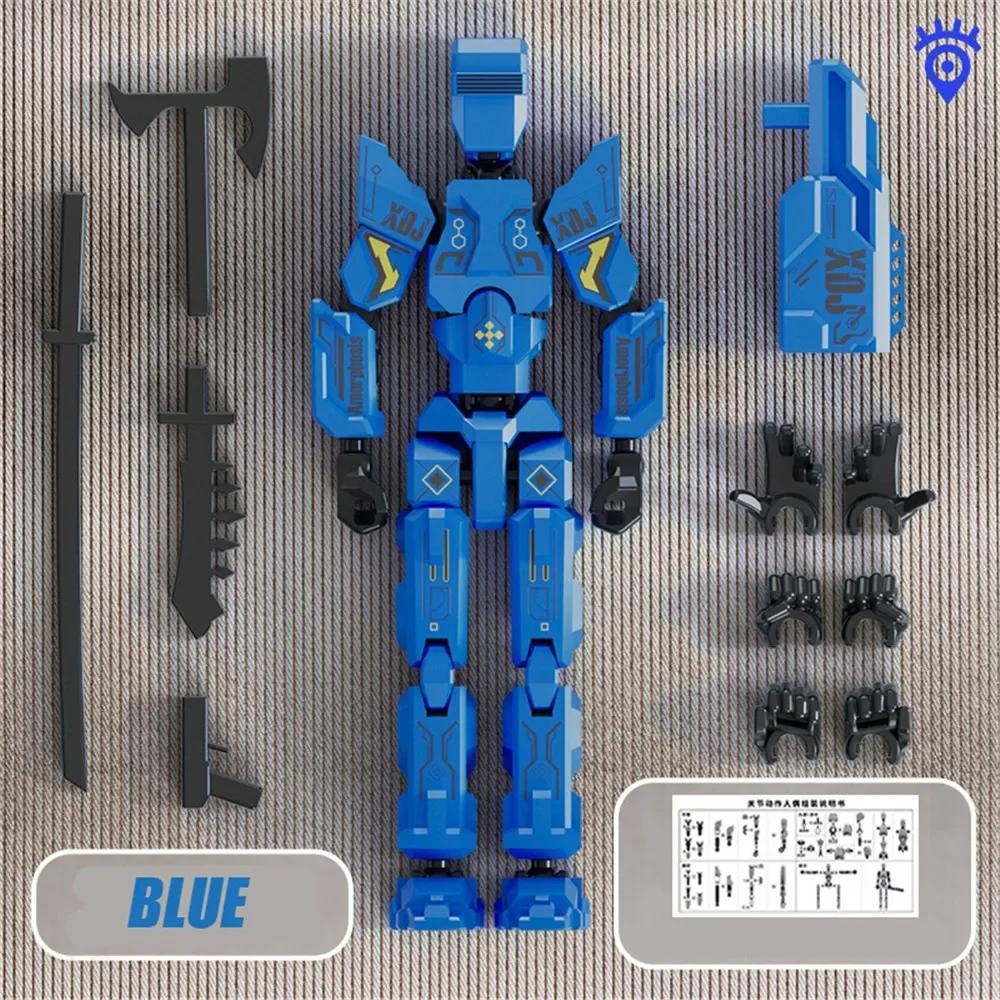 

Mecha Titan 13 Фигурки T13 Фигурка Многошарнирная Подвижная Лаки 13 Фигурка Манекен Компьютерный Рабочий Стол Украшения