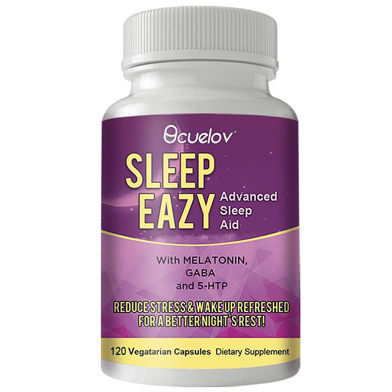 Sleep Aid Formula — Helps You Fall Asleep Faster and Extend Sleep Duration. 120 Capsules.