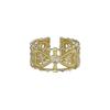 Gold necklace female French retro exquisite niche design stacked wearing love collarbone chain commuting versatile
