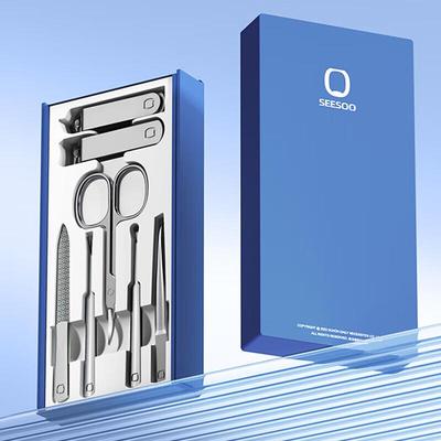 Seesoo 7-Piece Manicure Pedicure Grooming Kit