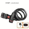 Heavy-Duty Stainless Steel Bike Lock Anti-Theft Chain for Mountain Electric Bicycles