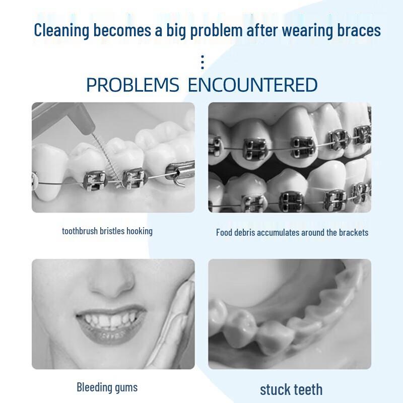 Little Deer Mom Orthodontic Toothbrush