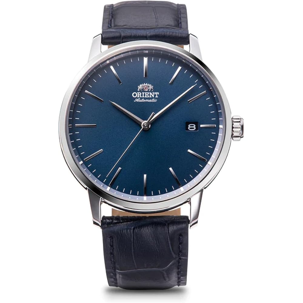 Автоматические часы Orient Basic Concept, Классические, RN-AC0E04L, Мужские, Темно-синие, с гарантией японского производителя