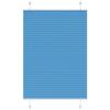 VidaXL Store Pleated Blue 100x150 Cm Fabric Width 99.4cm Polyester, Window Pleated Blind, Accordion Blind, Blind 4015194