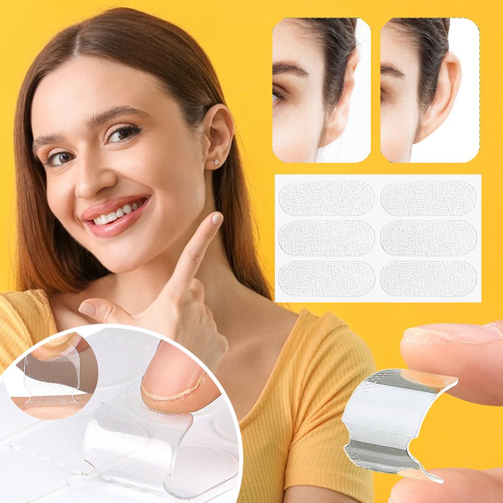 60 Pcs Elf Ear Stickers Solves The Problem of The Big Ear Floppy Ear Corrector Waterproof Self Adhesive Ear Tape for Women Girls