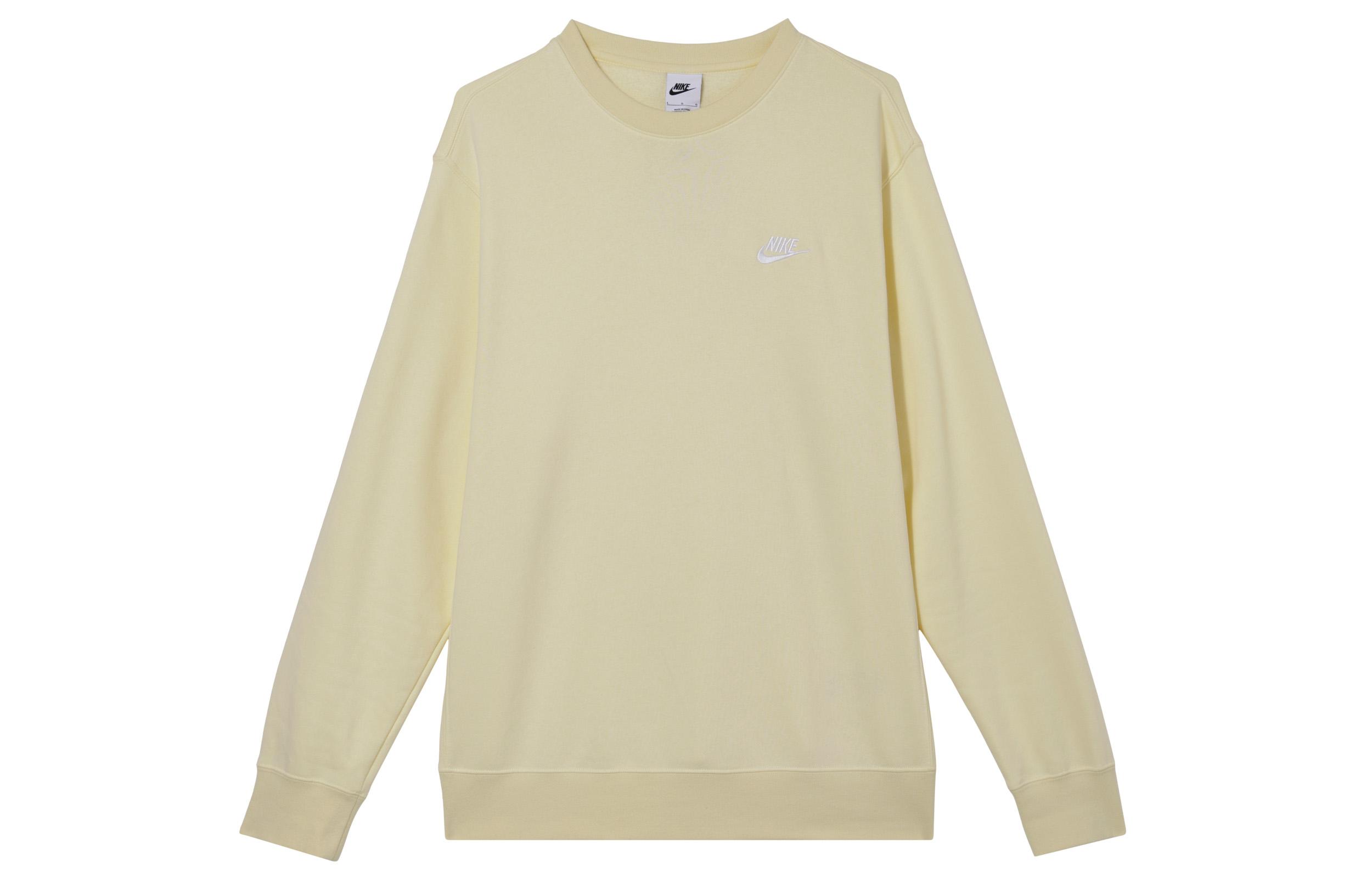 Nike Sweatshirt Men s Light Yellow BV2663-744 XL