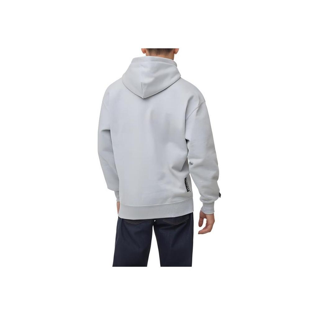 Puma Peanuts Print Fleece-Lined Hoodie Men Tops Grey 530614-04