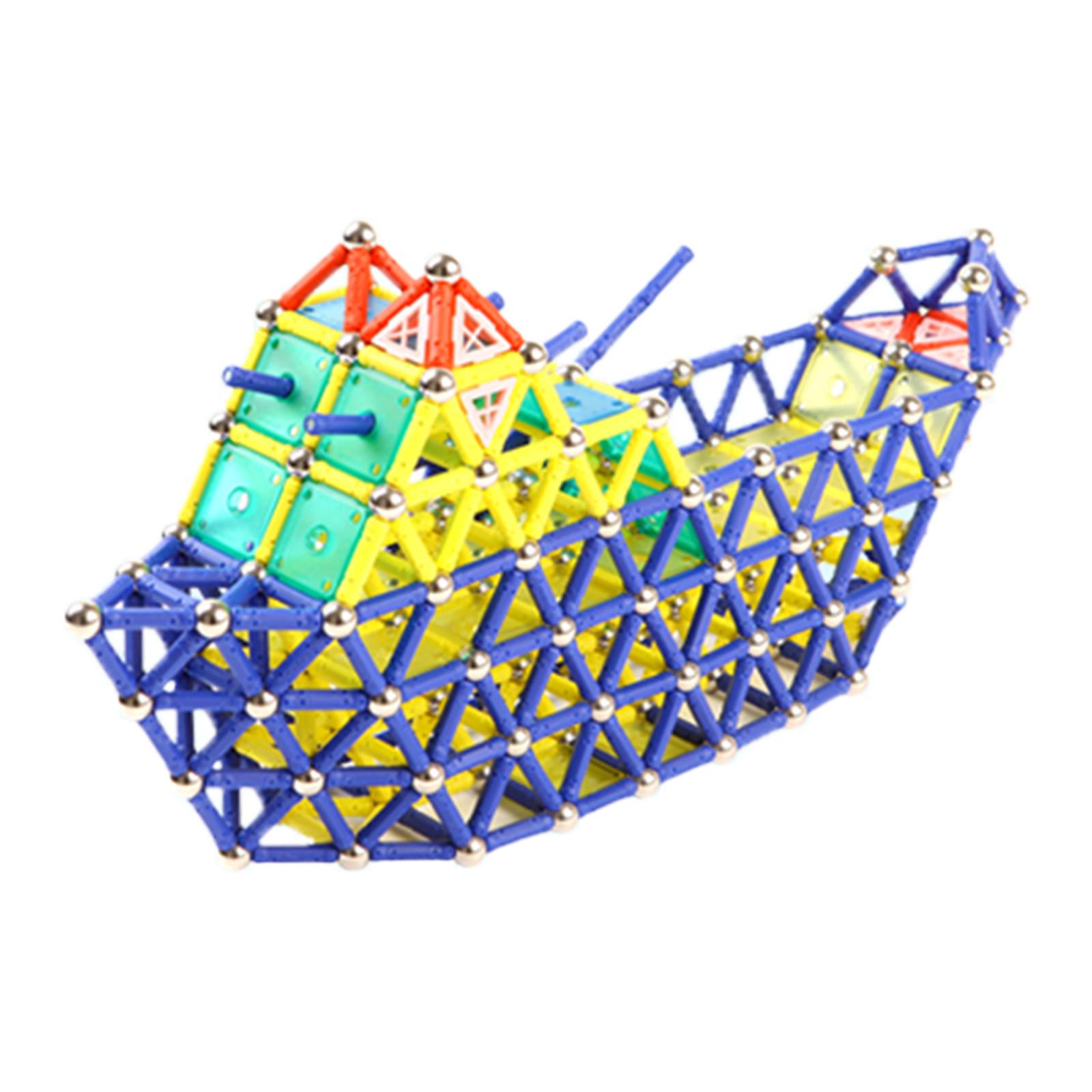 

Magnetic Building Sticks Toys, Magnetic Construction Set Toys And Educational Stacking Puzzle Toys For Adults And Toddlers оранжевый