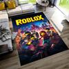 Roblox Teppich Design für Küche Arbeitszimmer Balkon Eingangsbereich Rutschfester Teppich Büro Heimdekoration Luxuriöses Geschenk für Geburtstag, Weihnachten, Hochzeit
