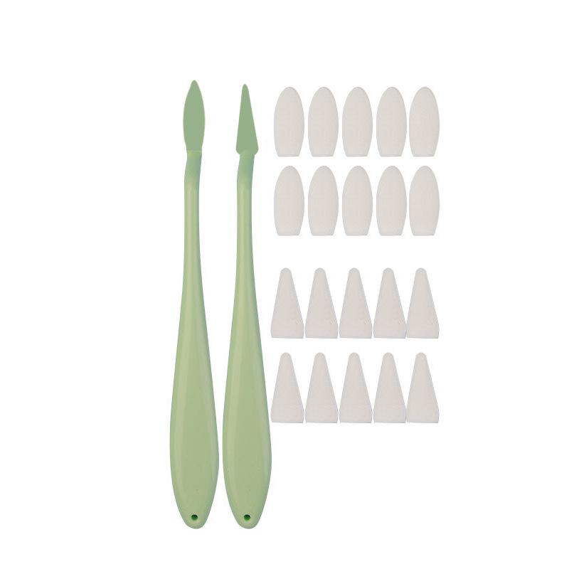 Черный ластик для эскизов и хайлайтер-ручка для студентов - Набор хлопковых растушевок