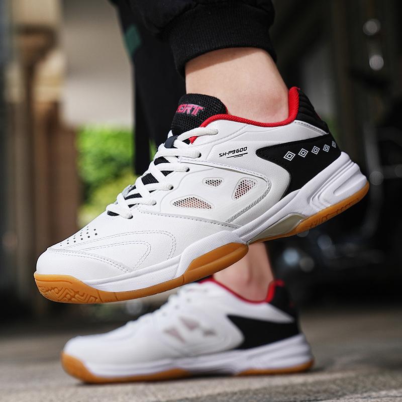 Big Size 47 48 Mens Badminton Sneakers Wide Pickleball Shoes Tennis Shoes Full Court Tennis Sneakers with Arch Support