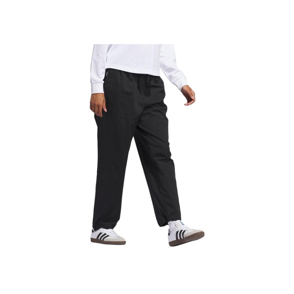 Adidas Originals SST Comfortable Fashion Versatile Solid Color Casual Pants Unisex Bottoms Black IY1628
