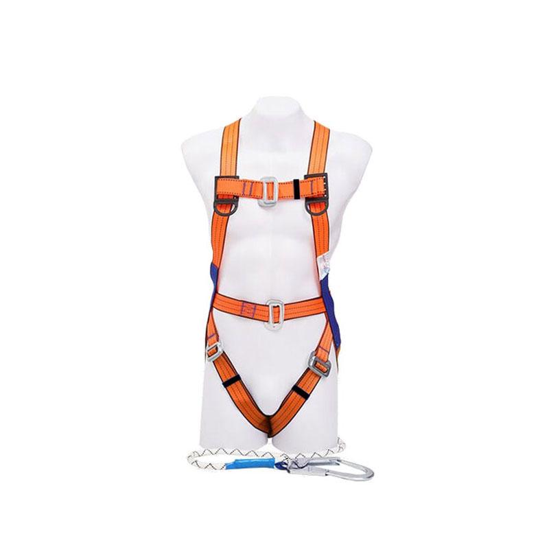 Κιτ Ασφαλείας Πτώσης με Ιμάντα Απορρόφησης Κραδασμών Ζώνη Ασφαλείας Στέγης Πλήρης Ζώνη Ασφαλείας Σώματος για Κατασκευές
