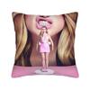Lolas Indigos Singer Square Pillow Cases Cushion Covers Awesome Zipper Decorative Pillowcase For Car 18"X18"