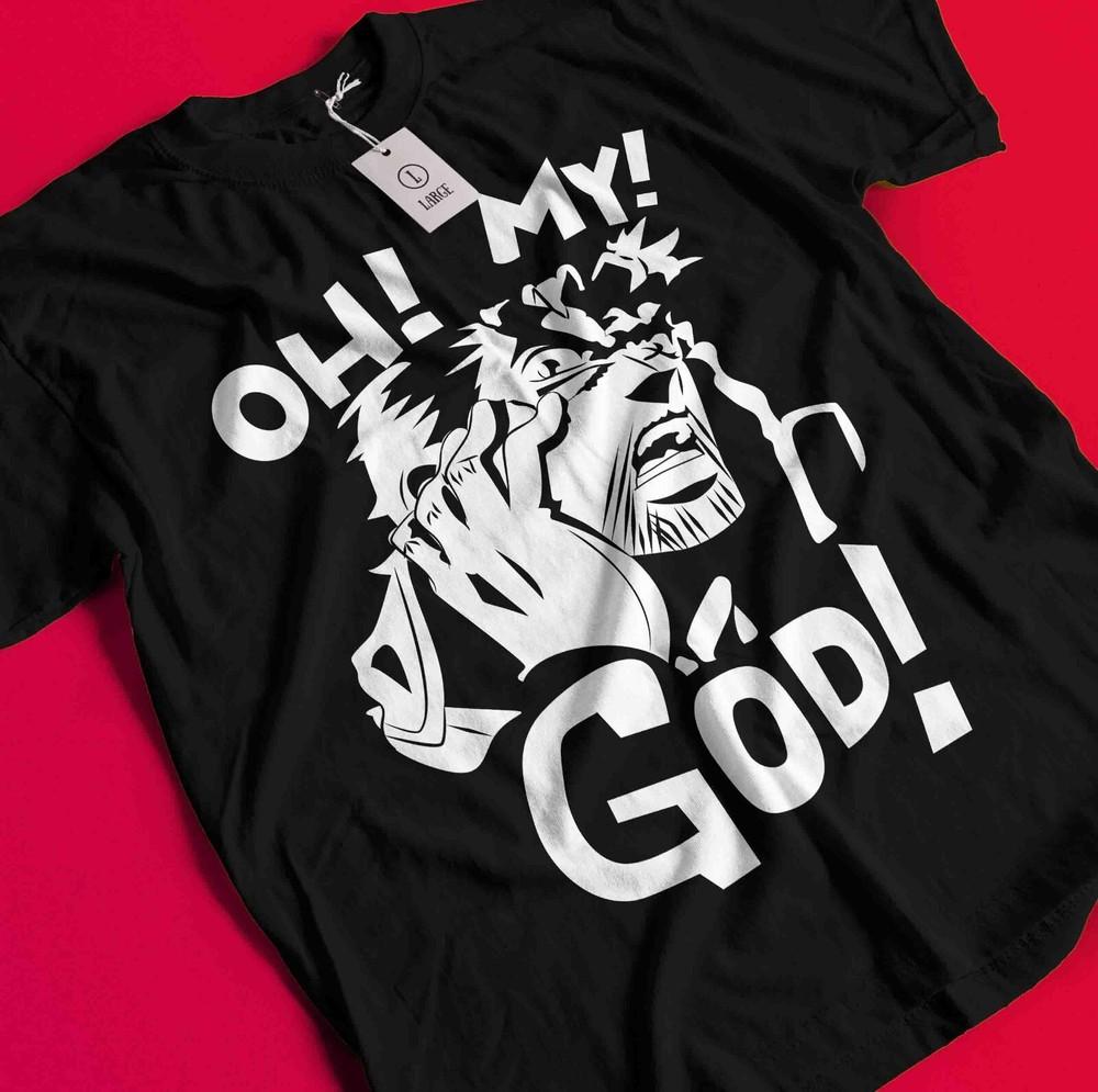 

Jojo s Bizarre Adventure T-Shirt Jonathan Joeastar Shirt Dio Tshirt Jotaro Kujo AA267 L